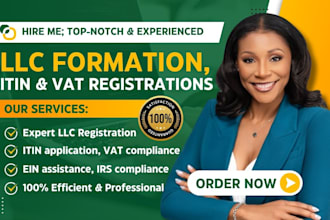 expert llc registration, itin application, vat compliance, business legal set
