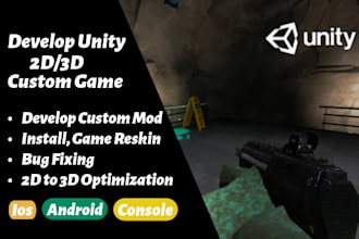 develop unity 2d game unity 3d game asset for pc android game unity reskin