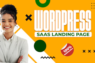 website developer, saas website design, landing page, saas landing page