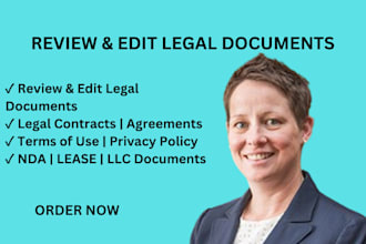 write, review and advise on employment, lease, and commercial property contracts