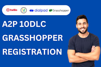 do grasshopper tcr registration, a2p 10dlc, dialpad, a2p 10dlc registration