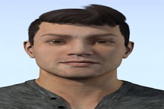 do eye catching3d character modelling 3d metahuman game character daz 3d