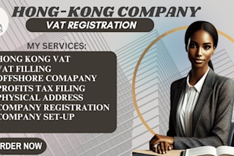 do hong kong company registration, vat registration and profits tax filing