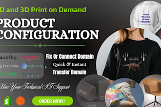 setup zakeke customily kickflip 2d 3d product configuration shopify domain fix