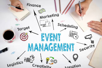 be your event planner, event manager, and promote your event on eventbrite