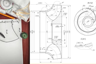 do sewing pattern size grading for custom apparel