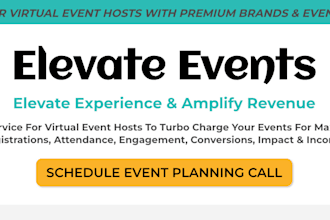 produce and optimize your online event, masterclass, webinar, workshop