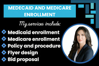 do medicaid and medicare, write policy and procedure manuals