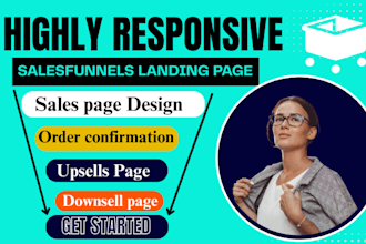 do samcart landing page redesign, sam cart checkout page, order page design