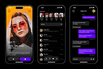 develop matchmaking app, online dating app, social chat app, escort tinder clone
