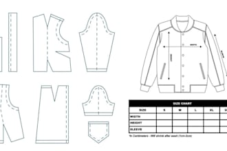 do custom sewing pattern maker making for fashion designer size grading