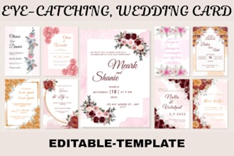 create wedding invitation card, birthday card party decorations