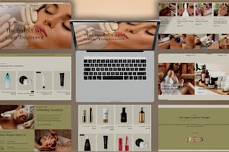 skin care website skin care shopify store beauty cosmetics website skin care