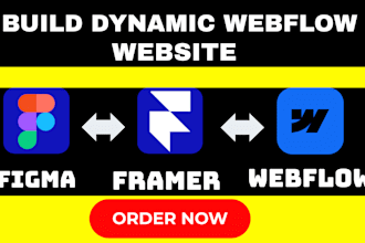 redesign framer website webflow website, figma to webflow landing page