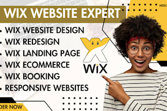build wix website wix website design wix booking wix studio wix website redesign