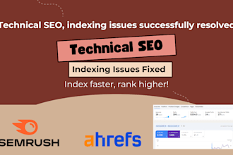 do technical seo and fix page indexing, google search console
