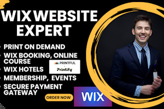 redesign wix event booking membership hotel website wix online course website
