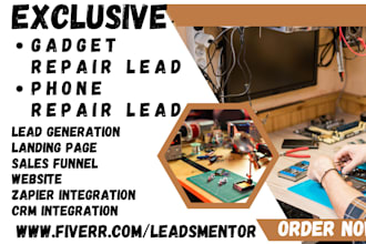generate best gadget repair leads phone computer repair electronics gadget leads