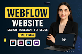 design webflow website, webflow developer, figma to webflow