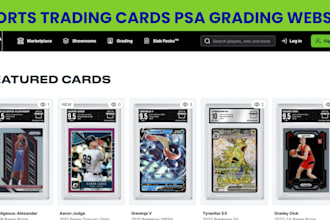 design sports trading cards website pokemon psa grading website fan shop store