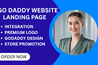 design godaddy landing page create user friendly godaddy website, godaddy