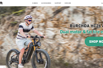 profitable ebike ecommerce website bike shopify store ebike accessories store