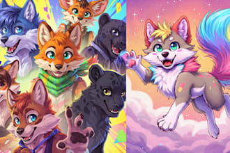 create your furry art in sfw or nsfw styles