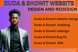 duda website design and redesign,showit website design using duda builder,showit