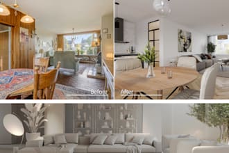 do photo realistic virtual staging and renovation for real estate listings