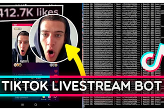 code youtube bot, instagram api bot, tiktok api bot, snapchat bot, facebook bot