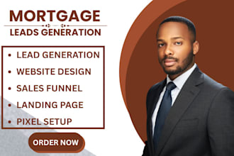 mortgage leads mortgage landing page mortgage website