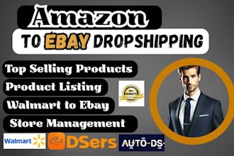 walmart amazon to ebay dropshipping top trending listing