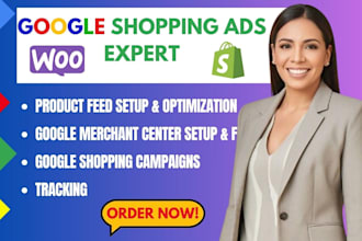 setup merchant center and google shopping ads pmax for shopify and woocommerce