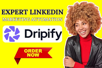 set dripify linkedin sales navigator automation for business lead and conversion