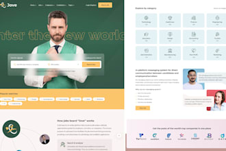 build job board website, recruitment website, staffing website