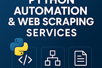 develop web scraping bots and automation scripts