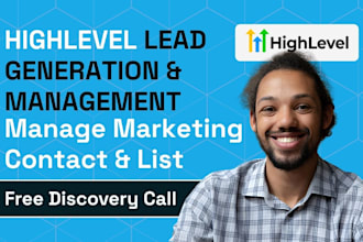 do lead management lead generation manage marketing contact with gohighlevel