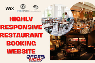 create restaurant booking websites create food blogging wordpress websites