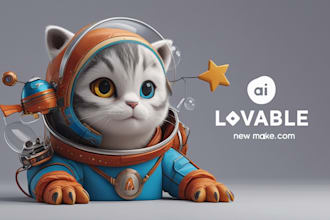 do bubble io mvp saas marketplace website develop ai lovable bolt new make com