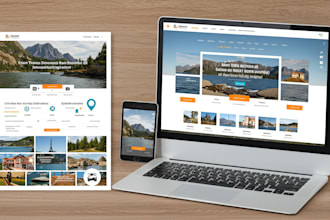 design a high converting travel agency wordpress website