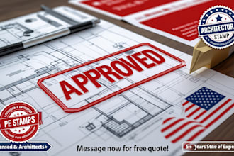 draw pe stamp florida texas illinois architectural permit structural drawing
