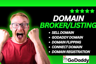 connect your domain broker, list domain, fix domain, redirect domain, buy domain