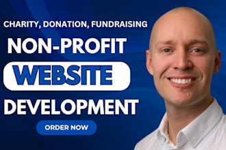 design nonprofit website, ngo, charity, 501c3, fundraising and donation website