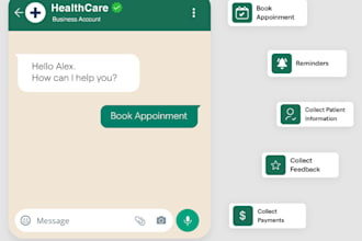 create whatsapp chatbot, ai api integration, manychat bot, shopify chatbot