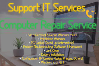 be your technical support specialist for all your IT issues