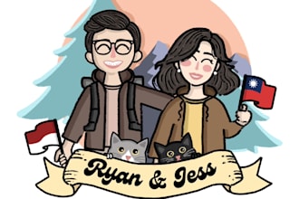 draw caricatures and personalized illustration gifts
