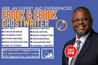 ghostwrite christian ebook, health and fitness, self help, mental health ebook