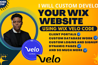 do custom wix velo code wix website redesign wix API wix velo wix redesign wix
