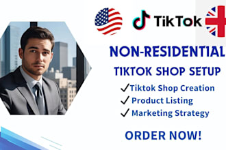 setup tiktok shop for non resident country USA tiktok UK tiktok shop setup