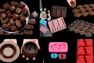 chocolate mold design custom silicone mold 3d printing 3dchocolate mold stl file